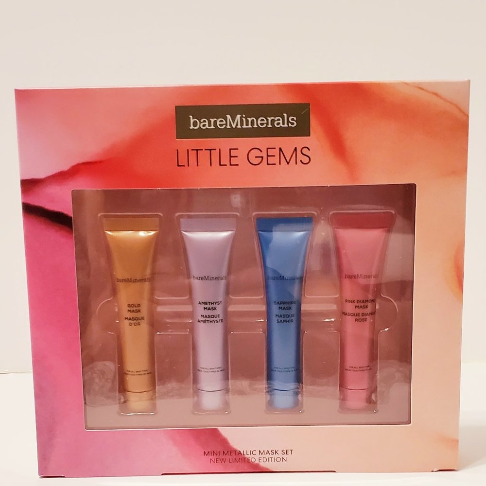 BareMinerals Little Gems Mini Metallic Mask Set